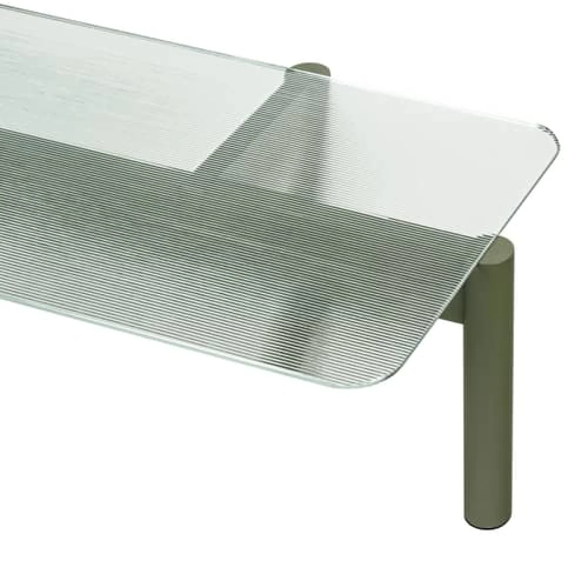 Table basse Kob vert / 105 x 55 x H 40,5 cm - NOO.MA – image 6