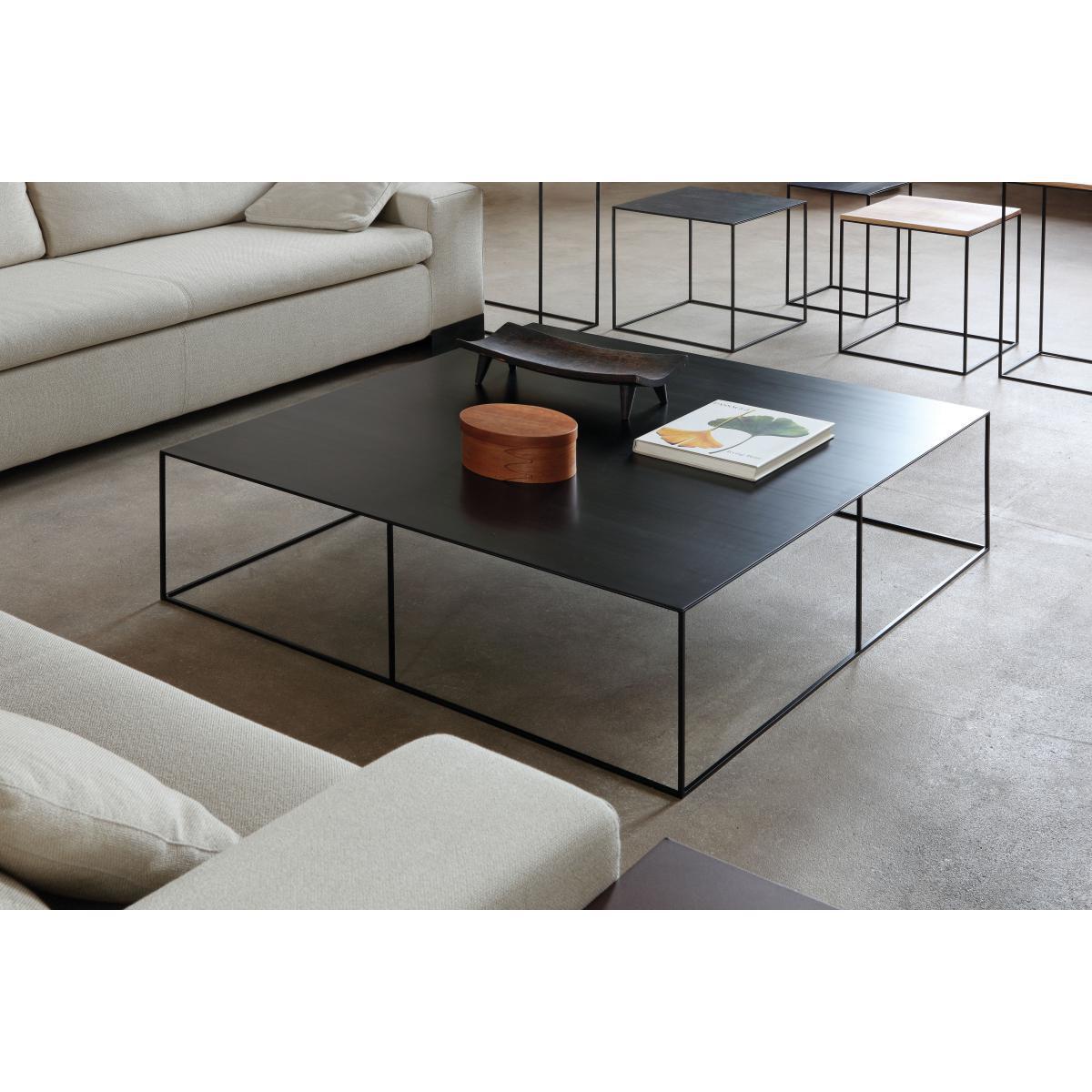 Slim Irony Coffee table - 100 x 100 cm by Zeus White – image 3