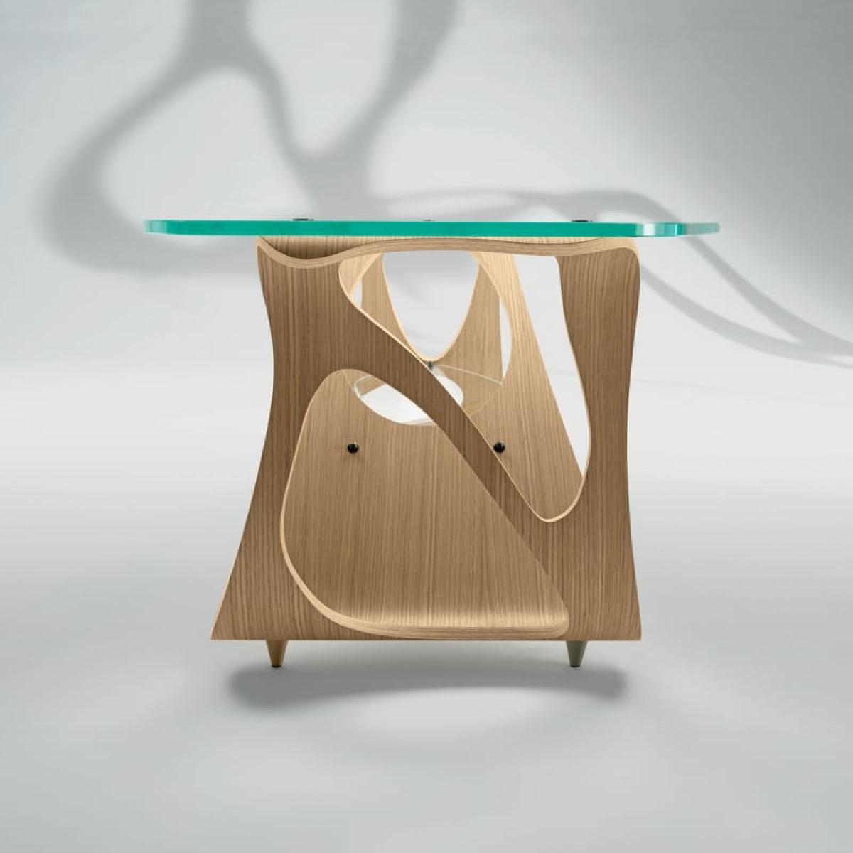 Arabesco CM Coffee table glass / Carlo Mollino, 1949 - 129 x 53 x H 45 cm - Zanotta – image 2