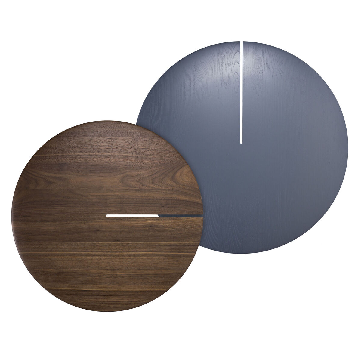 Orio Coffee table - / Ø 60 cm by Internoitaliano Natural wood – image 5