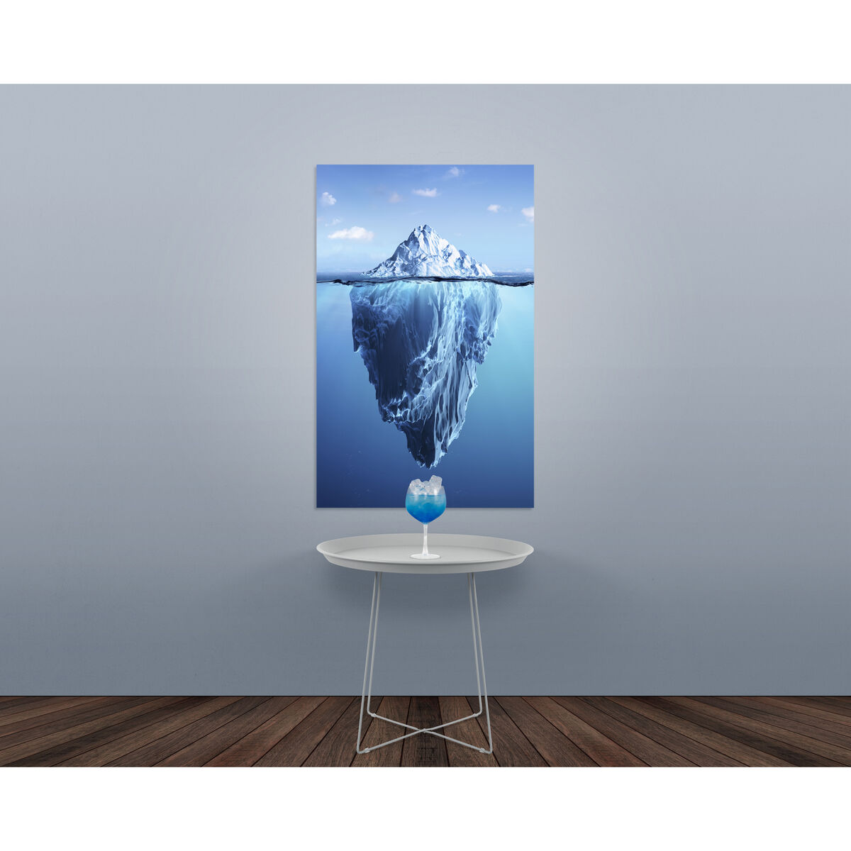 Plat-o Coffee table - / Detachable top - Ø 56 x H 46 cm by Fatboy Grey – image 2