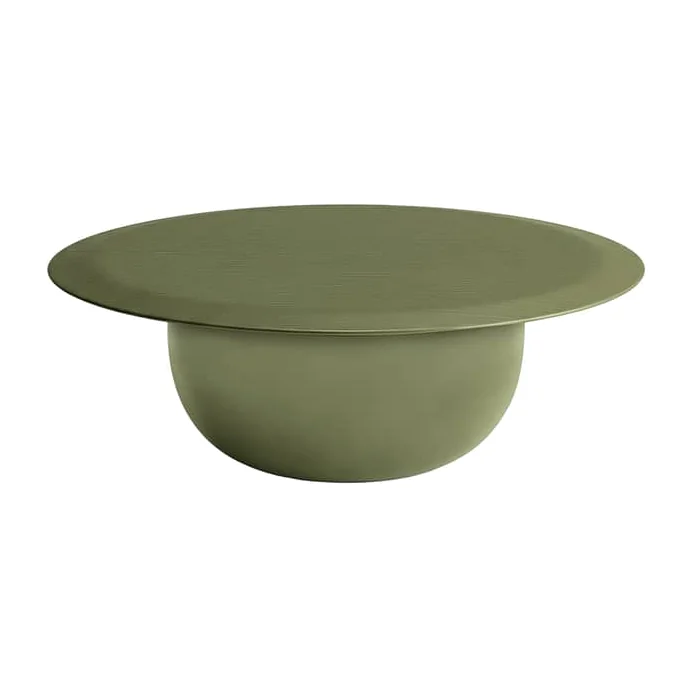 Alfarè Coffee table stone green / Ø 90 x H 30 cm - Concrete - Zanotta – image 1