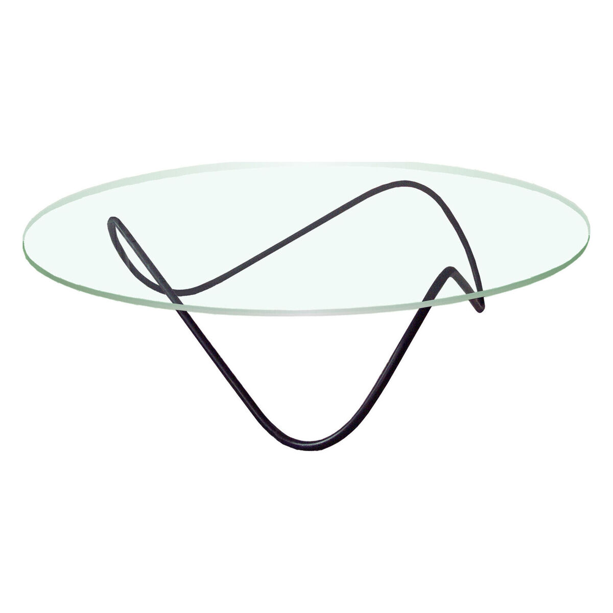 Kaeko Coffee table by Objekto Black/Transparent – image 1