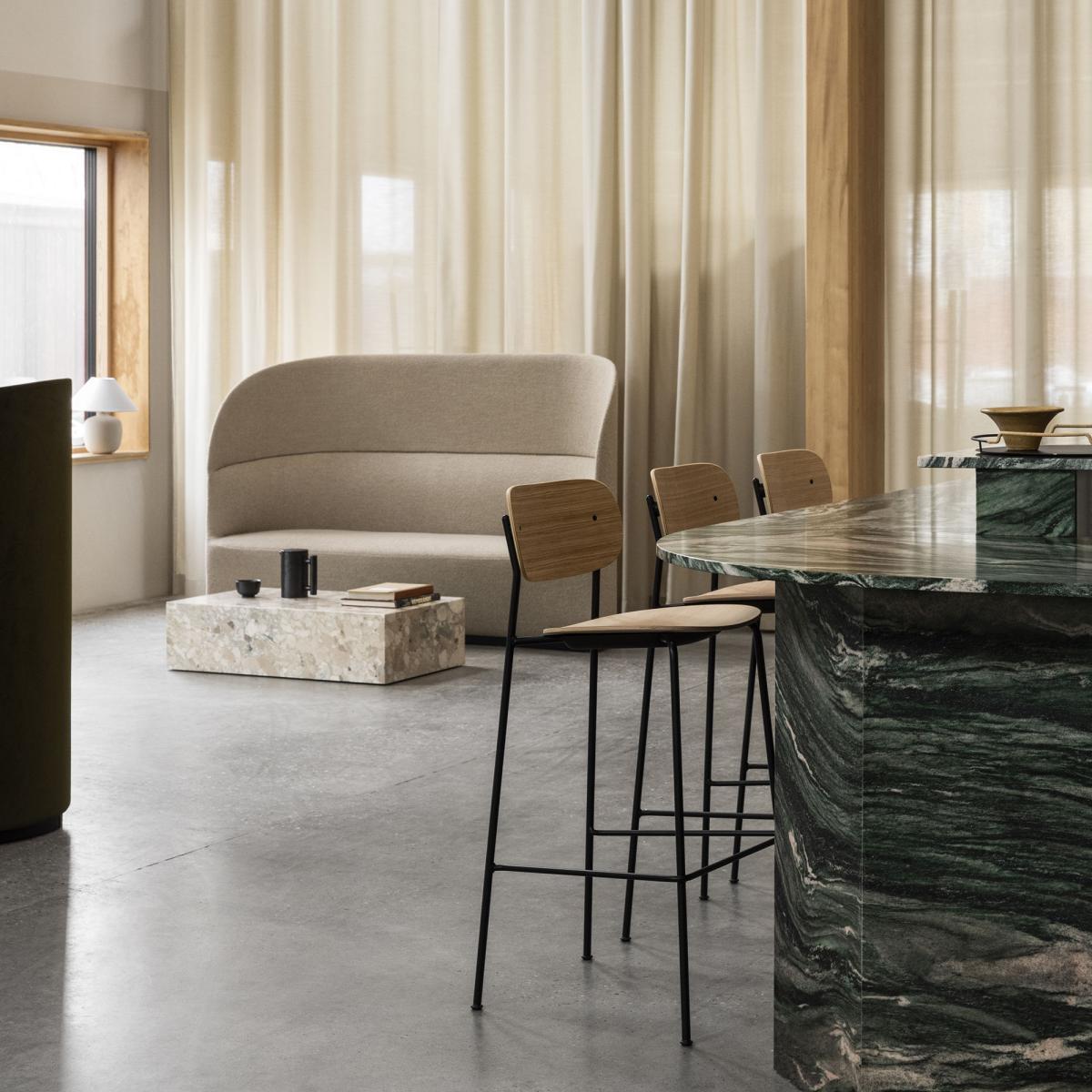 Plinth Low Coffee table stone beige / Stone - 100 x 60 cm x H 27 cm - Audo Copenhagen – image 4