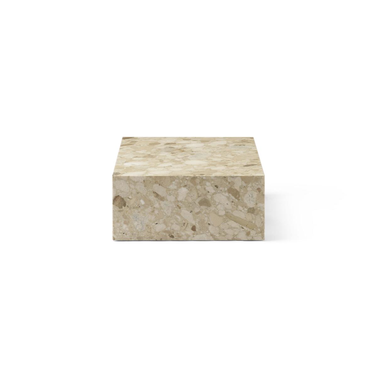 Plinth Low Coffee table stone beige / Stone - 100 x 60 cm x H 27 cm - Audo Copenhagen – image 5