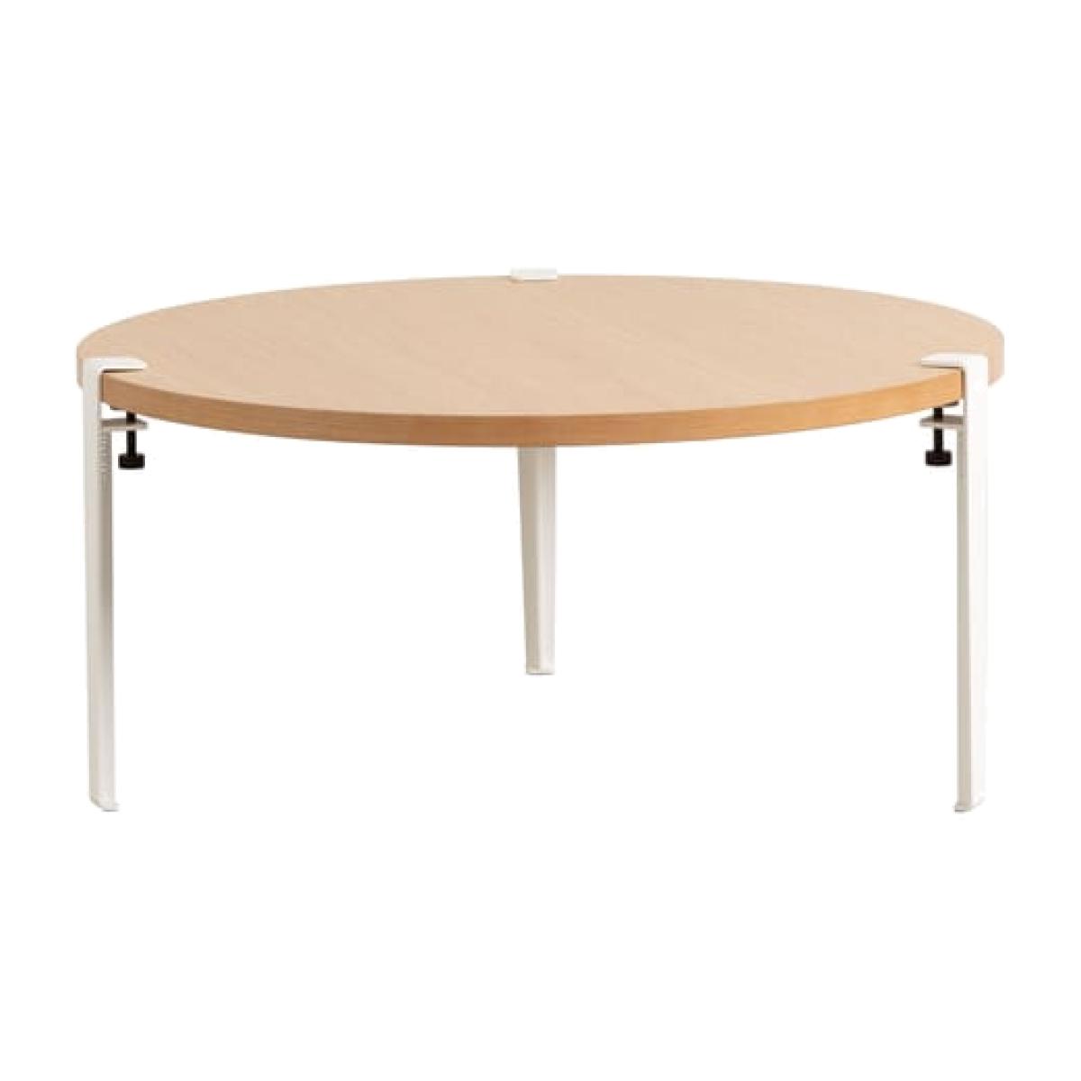 Brooklyn Coffee table natural wood / Ø 90 x H 43 cm - Solid oak - TIPTOE – image 1