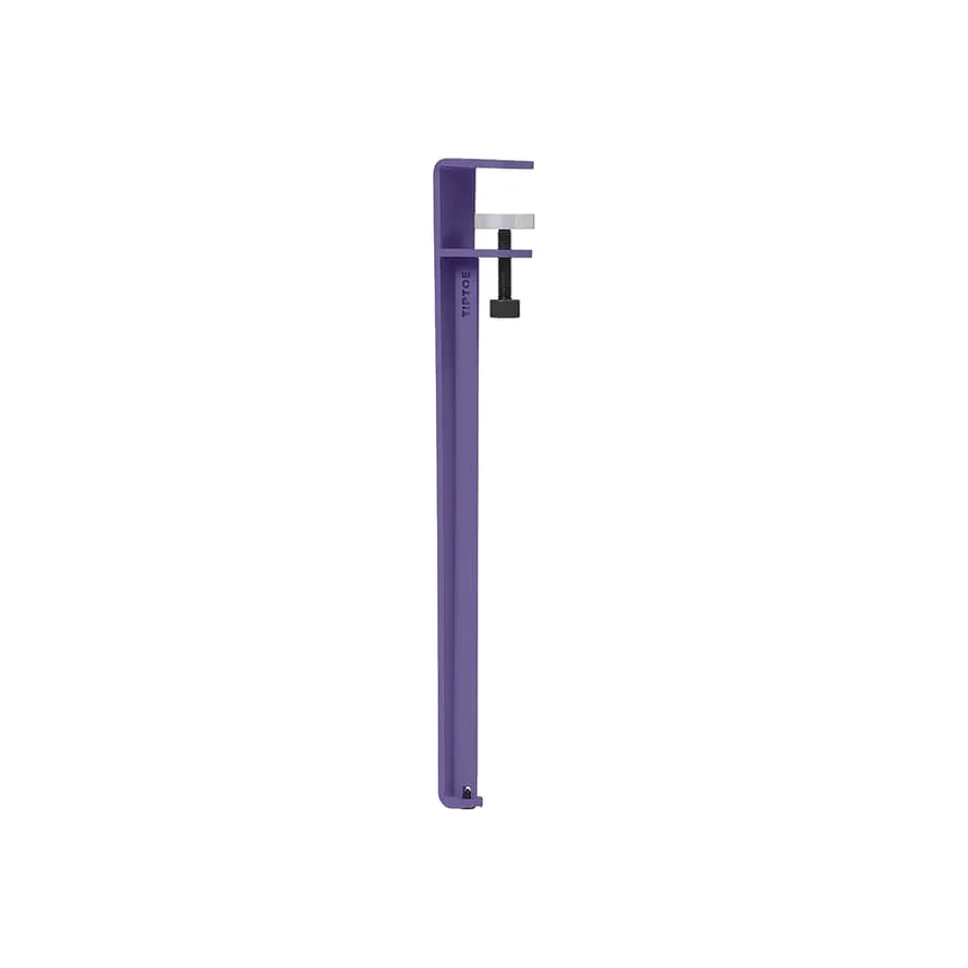 Base, legs metal purple With vise attachment by Uchronia / H 43 cm - To create a coffee table or Bench - TIPTOE – image 1
