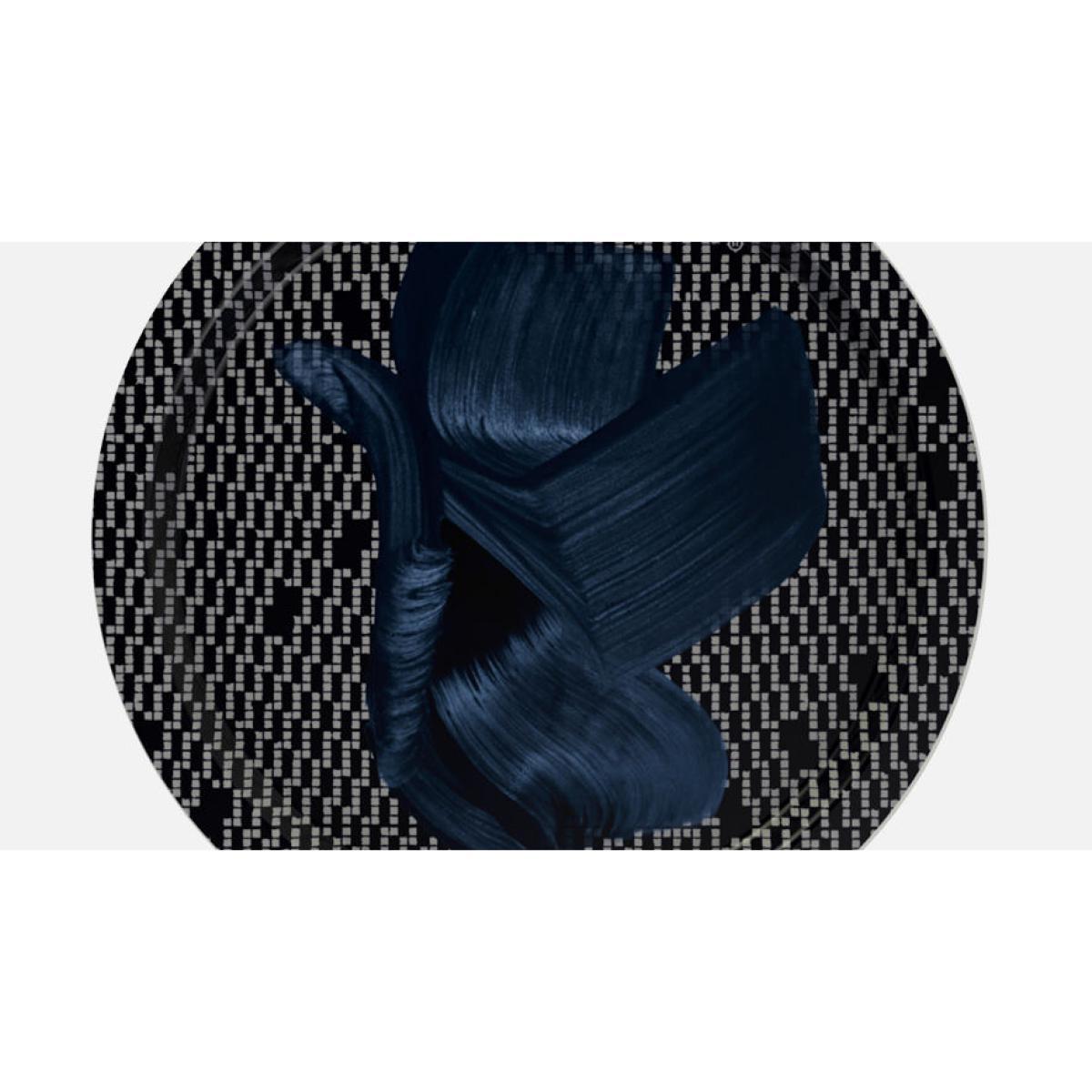 Medusa Small Coffee table - / Ø 39 x H 42 cm - Detachable top by Ibride Black – image 3