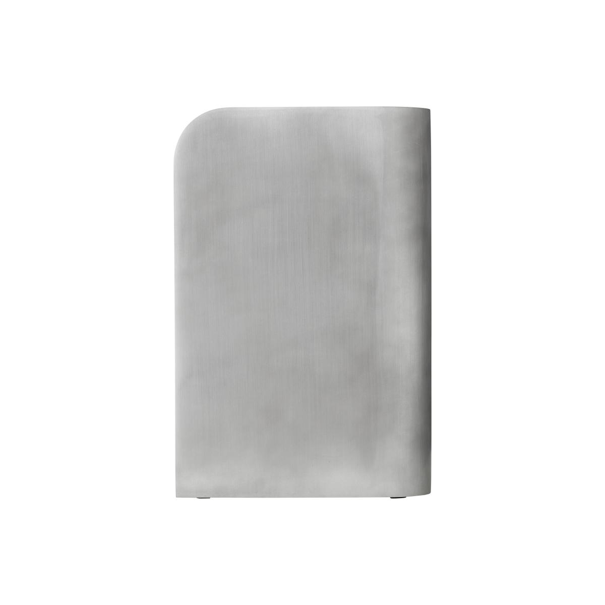 Volume Side End table metal silver / 30 x 30 x H 45 cm - Aluminium - Audo Copenhagen – image 2