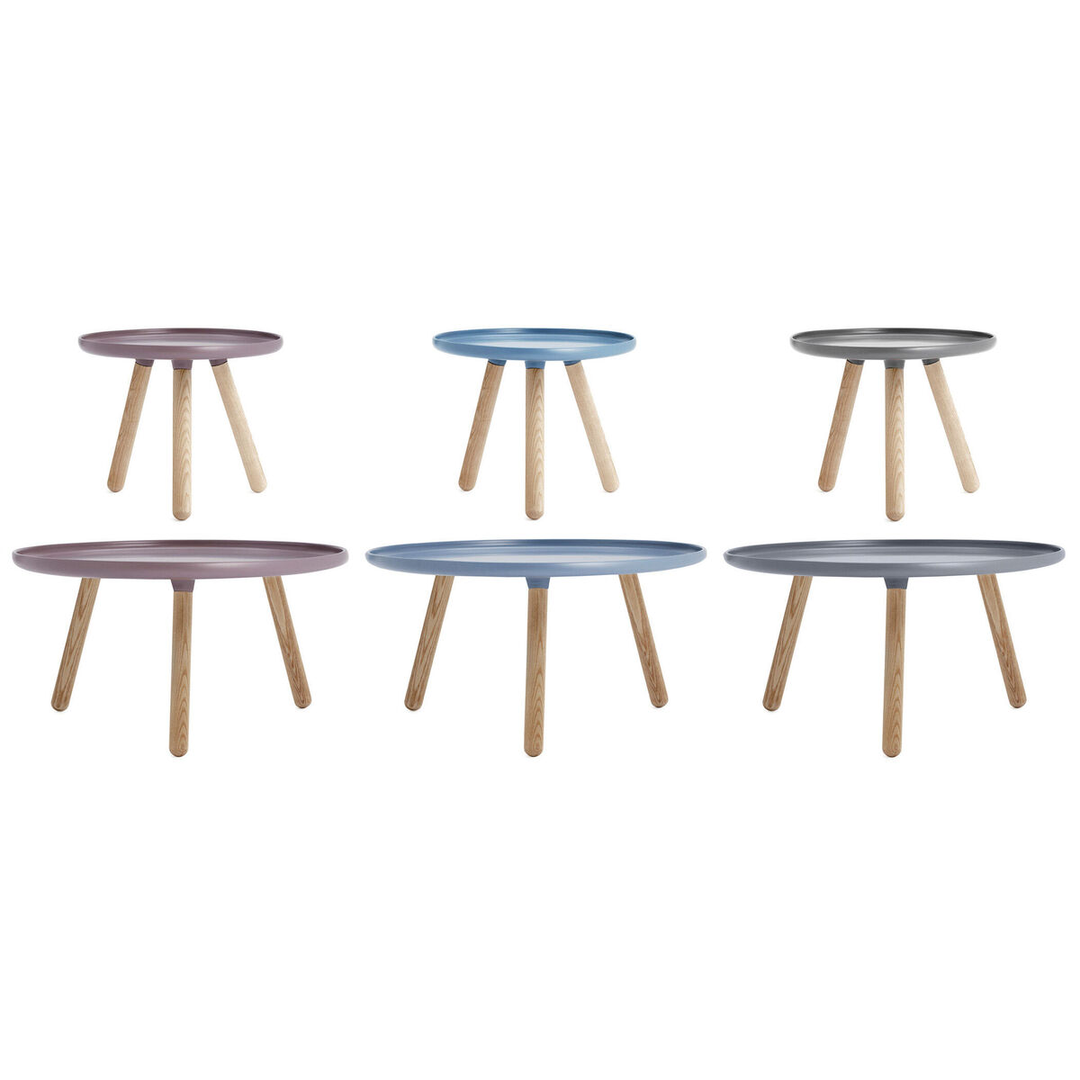 Tablo Small Coffee table - Ø 50 cm by Normann Copenhagen Grey – image 4