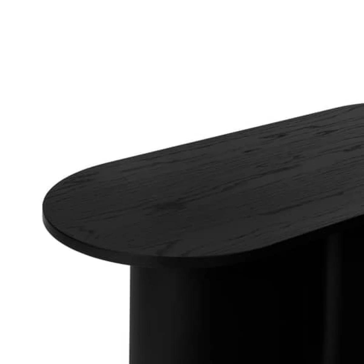 Table basse Looi bois noir / 115 x 50 x H 37 cm - NOO.MA – image 3
