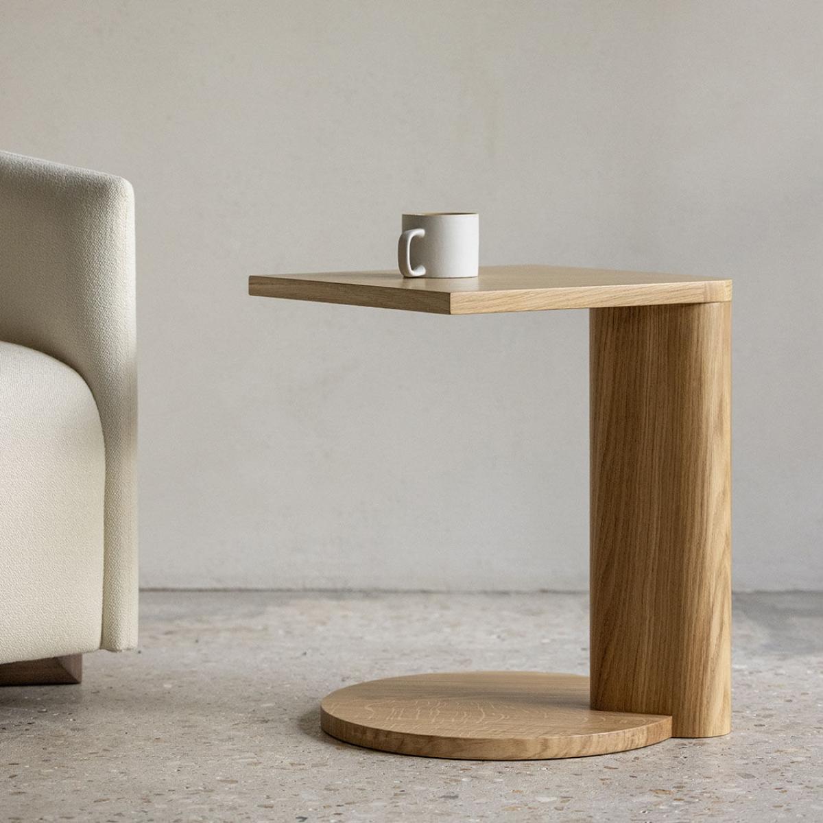 Galta Forte Side End table natural wood / 38 x 38 x H 47 cm - KANN DESIGN – image 3