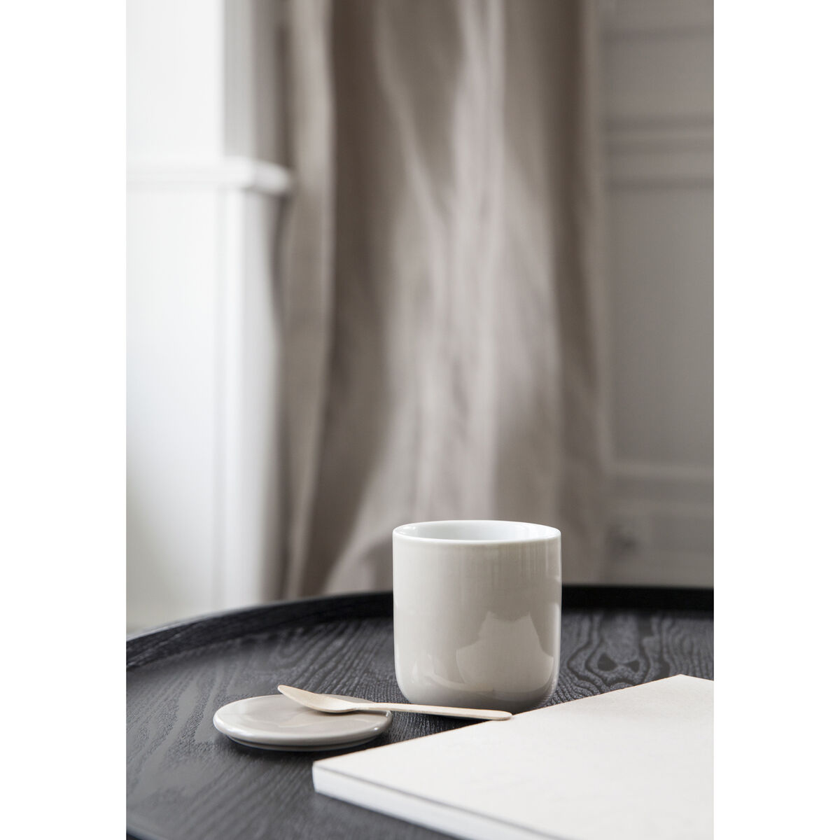 Turning table Coffee table - Storage - Ø 65 cm by Menu Black – image 3