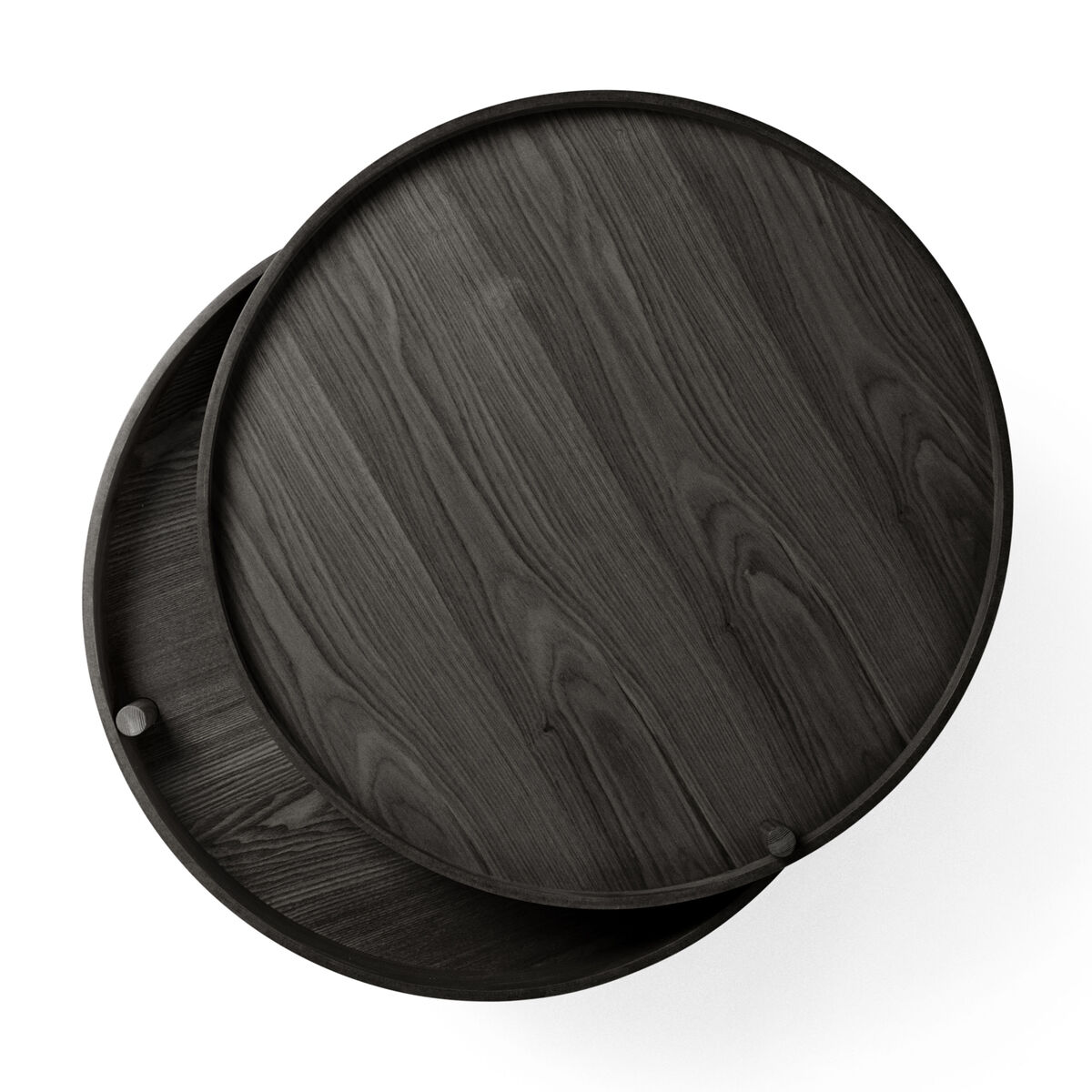 Turning table Coffee table - Storage - Ø 65 cm by Menu Black – image 8