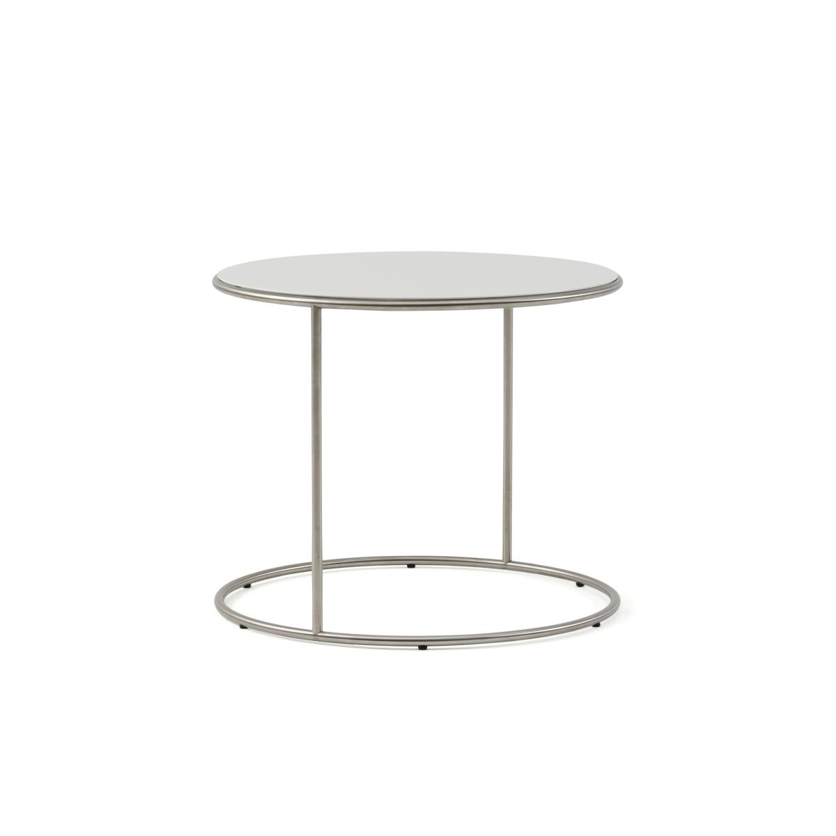 Cannot Coffee table - / Ø 55 x H 45 cm - Wood by Cappellini White – image 2