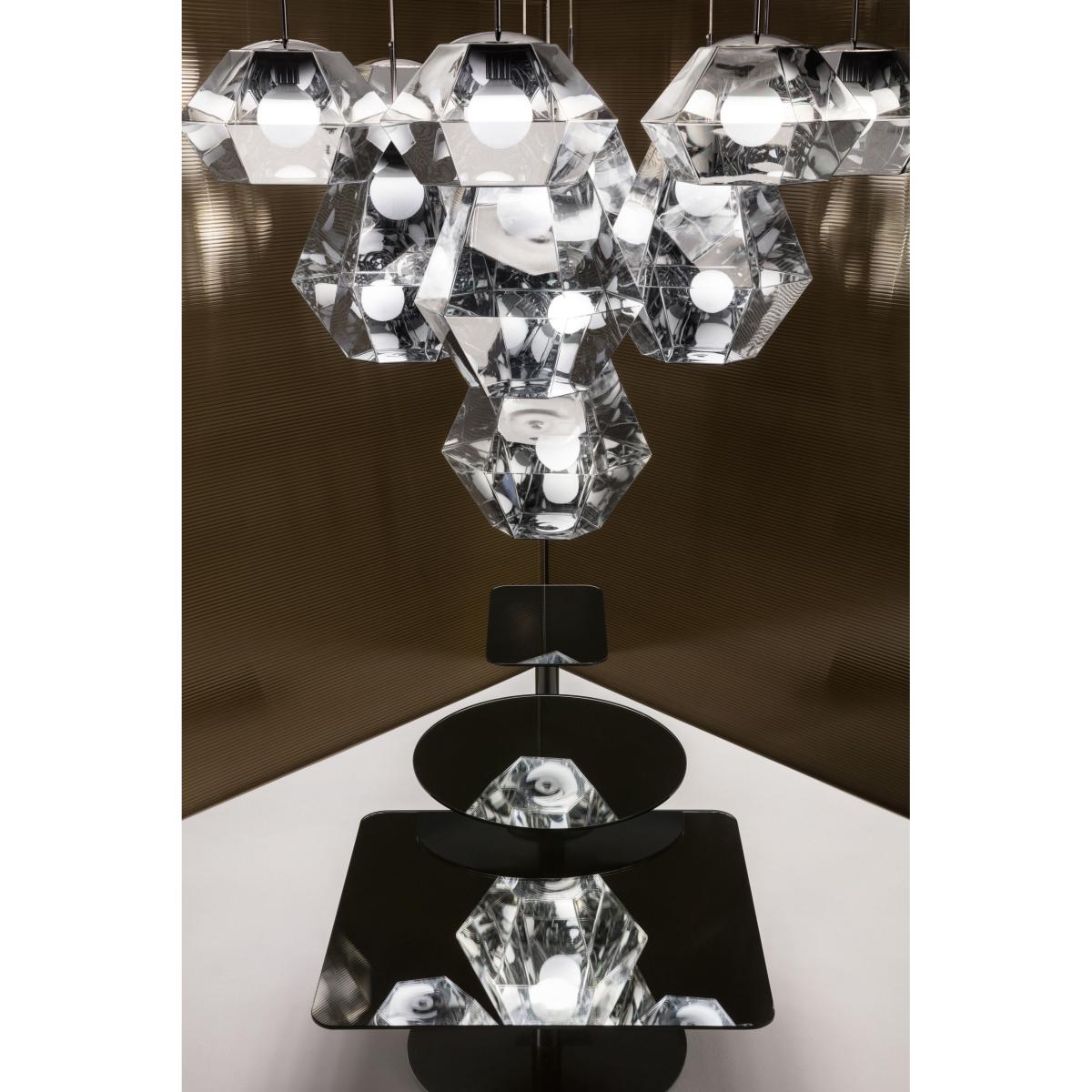 Flash Coffee table glass black / Glass - Ø 60 x H 40 cm - Tom Dixon – image 2