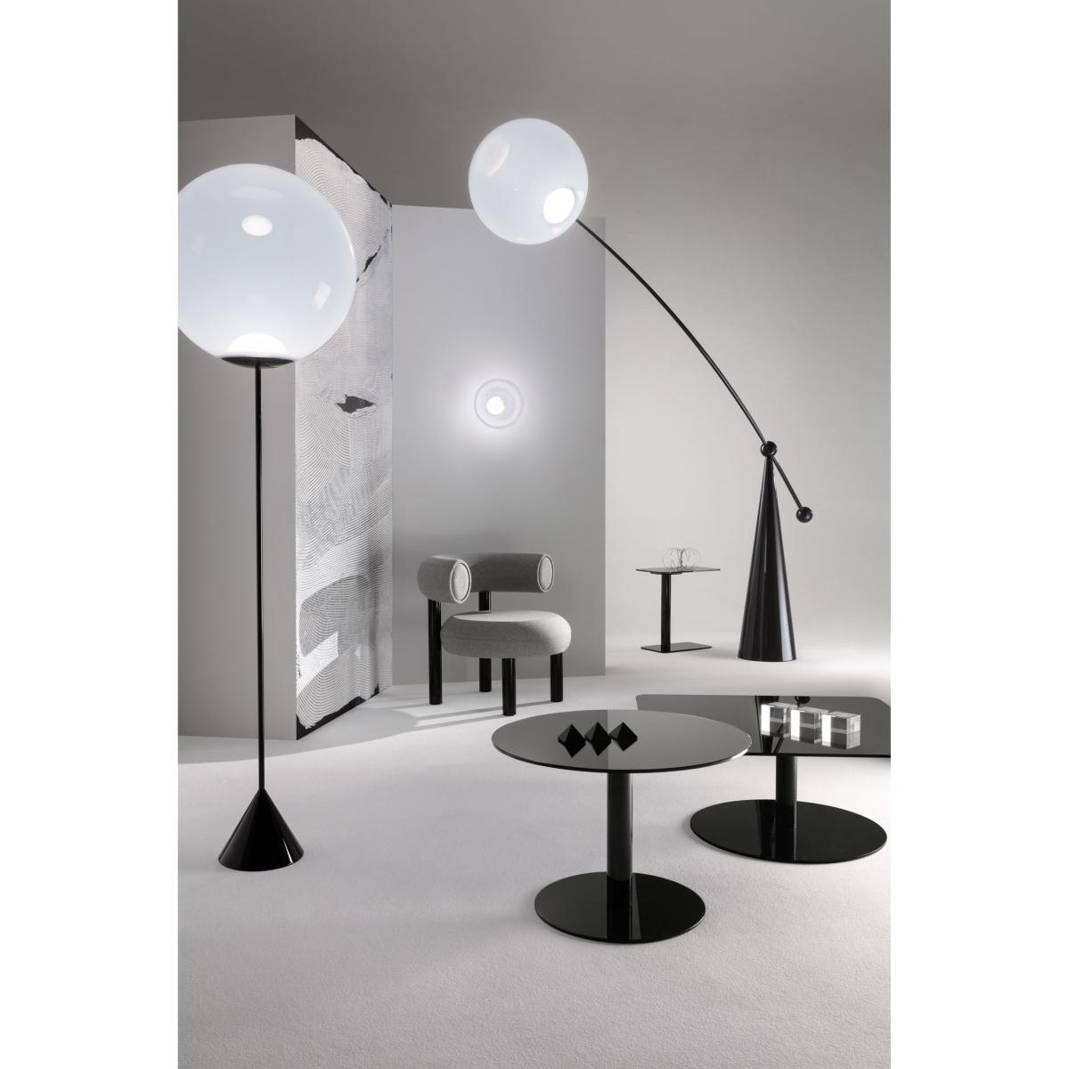Flash Coffee table glass black / Glass - Ø 60 x H 40 cm - Tom Dixon – image 3