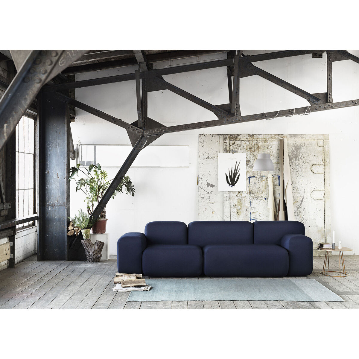 Airy Coffee table - Medium -  88 x 51,5 cm by Muuto Black – image 3