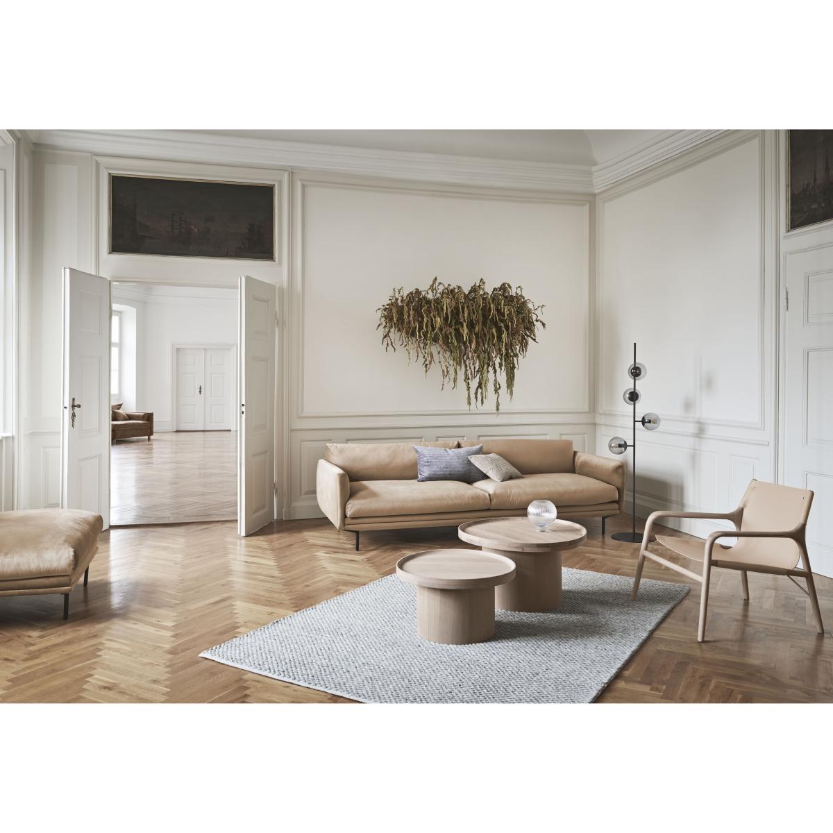 Plateau Medium Coffee table - / Ø 61 x H 34 cm - Removable top by Bolia Black – image 5