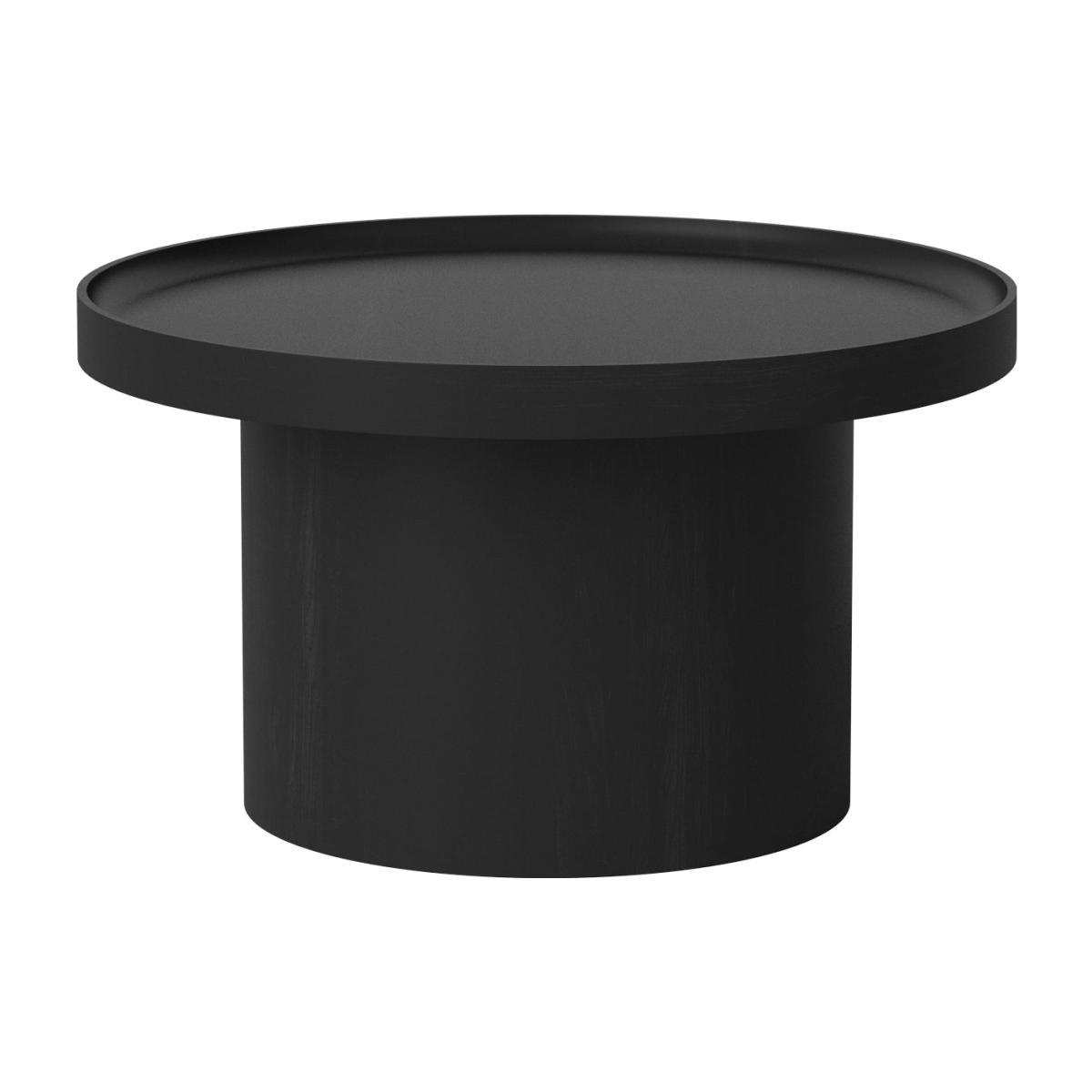 Plateau Medium Coffee table - / Ø 61 x H 34 cm - Removable top by Bolia Black – image 1