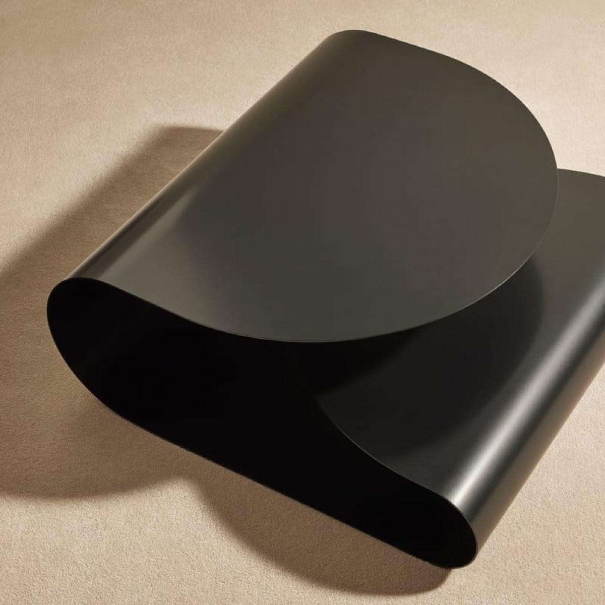 Gégé Coffee table metal black / 90 x 90 x H 35 cm - Maison Sarah Lavoine – image 4