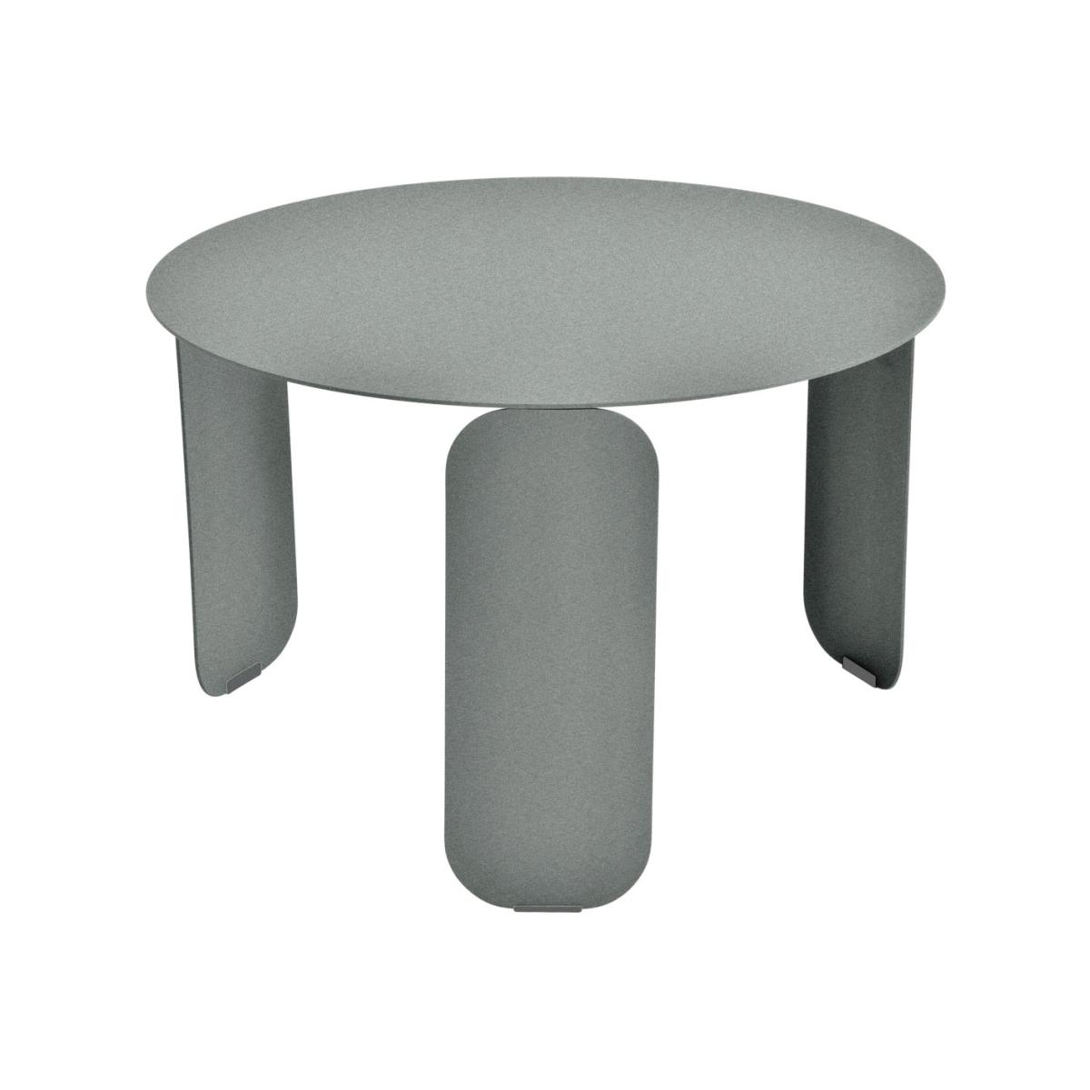 Bebop Coffee table metal grey / Ø 60 x H 38 cm - Fermob – image 1