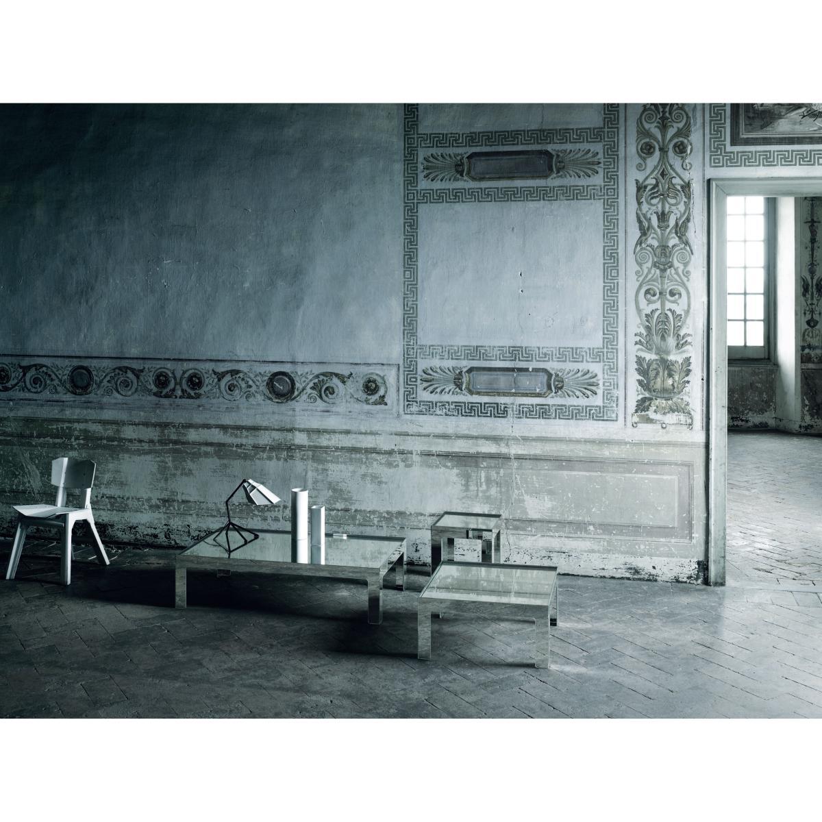 Mirror Mirror Coffee table - 70 x 70 cm by Glas Italia Metal – image 2