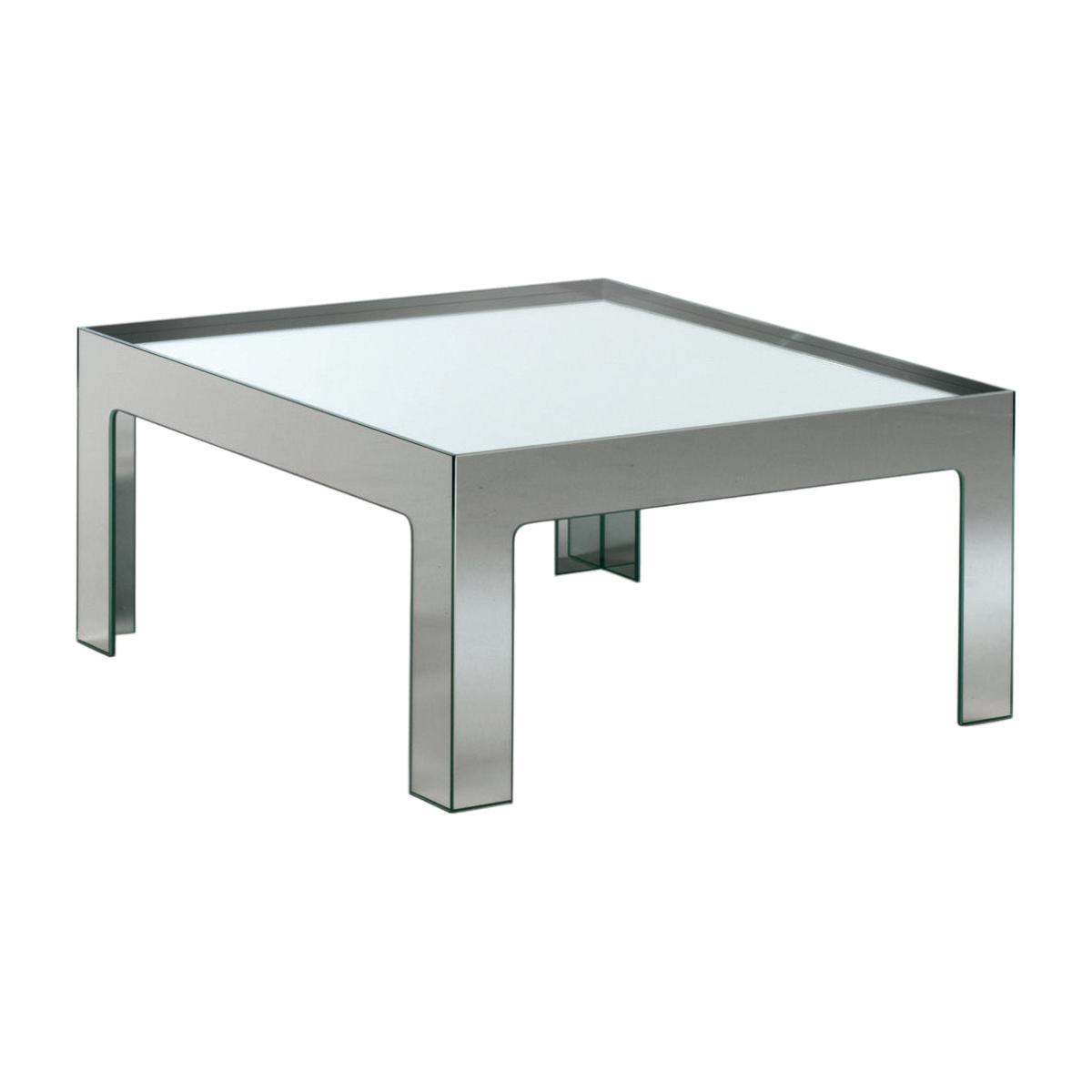 Mirror Mirror Coffee table - 70 x 70 cm by Glas Italia Metal – image 1
