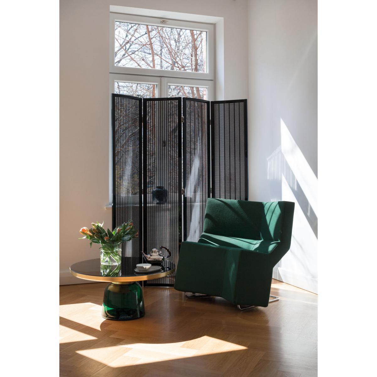 Bell Coffee Coffee table - / Ø 75 x H 36 cm - Marble table top by ClassiCon Grey/Black – image 3