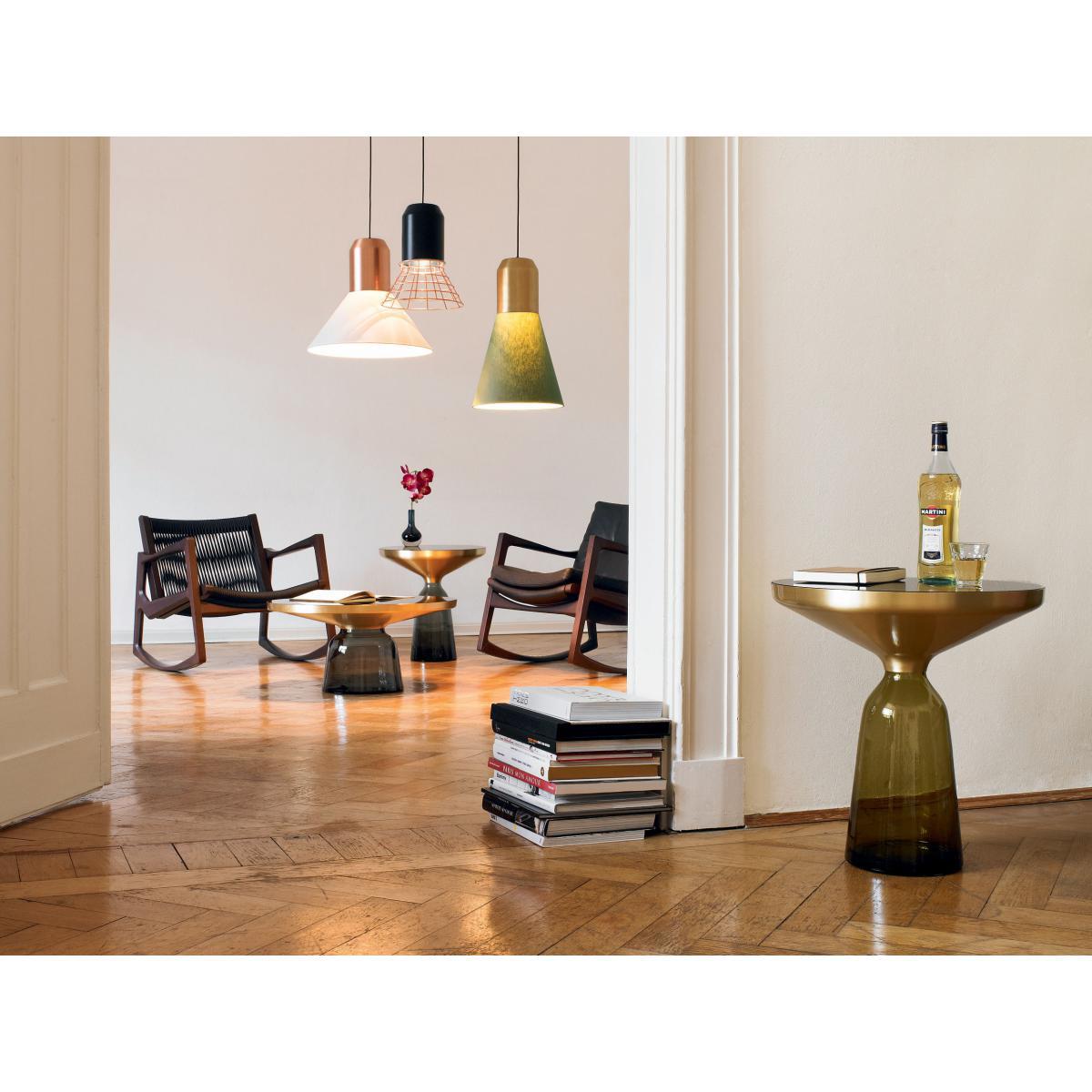 Bell Coffee Coffee table - / Ø 75 x H 36 cm - Marble table top by ClassiCon Grey/Black – image 6