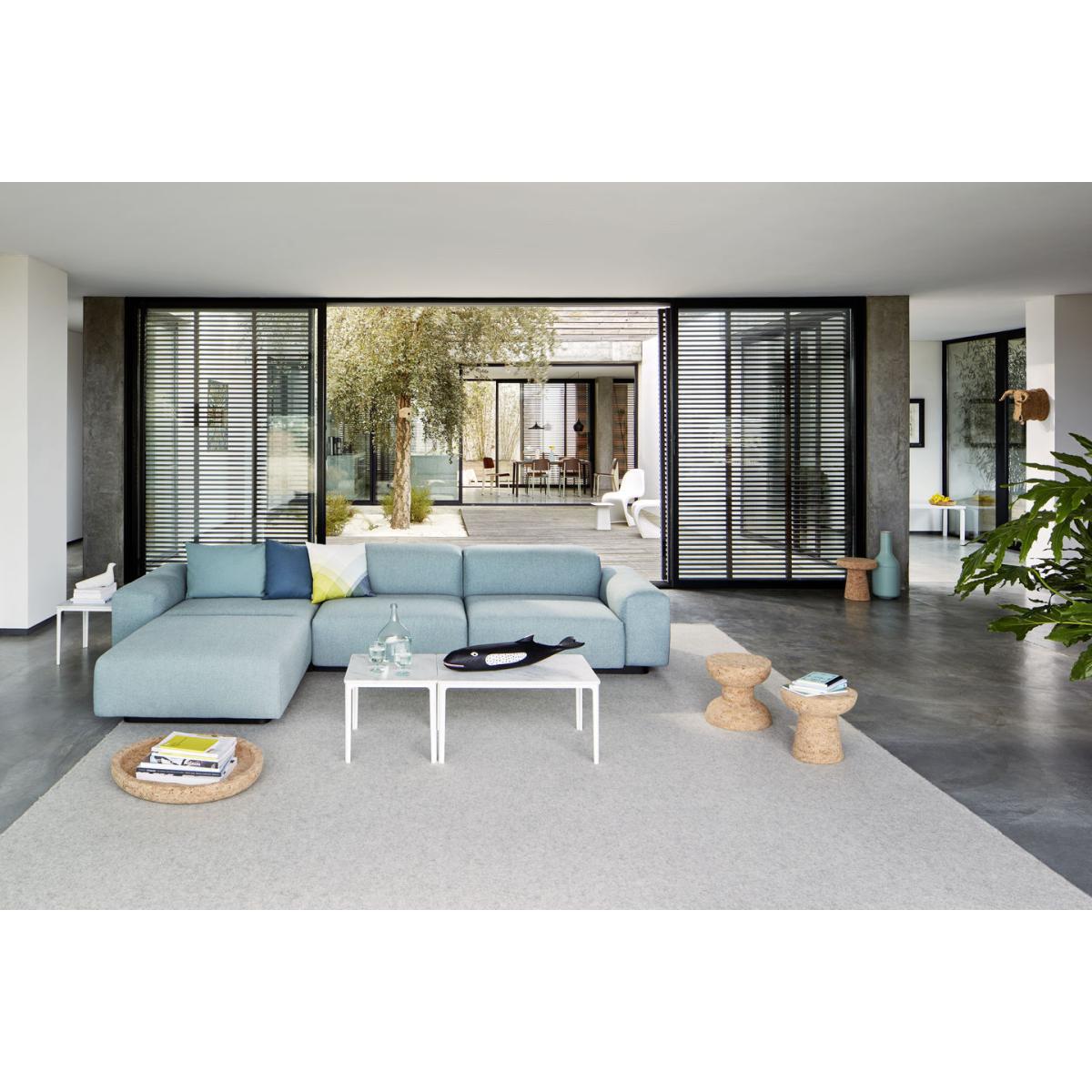Plate Table Coffee table - / Medium - 41 x 71 cm / MDF by Vitra Brown – image 3