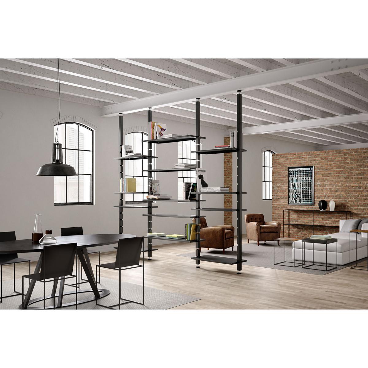 Slim Up Small table - 41 x 41 x H 92 cm by Zeus Black – image 3
