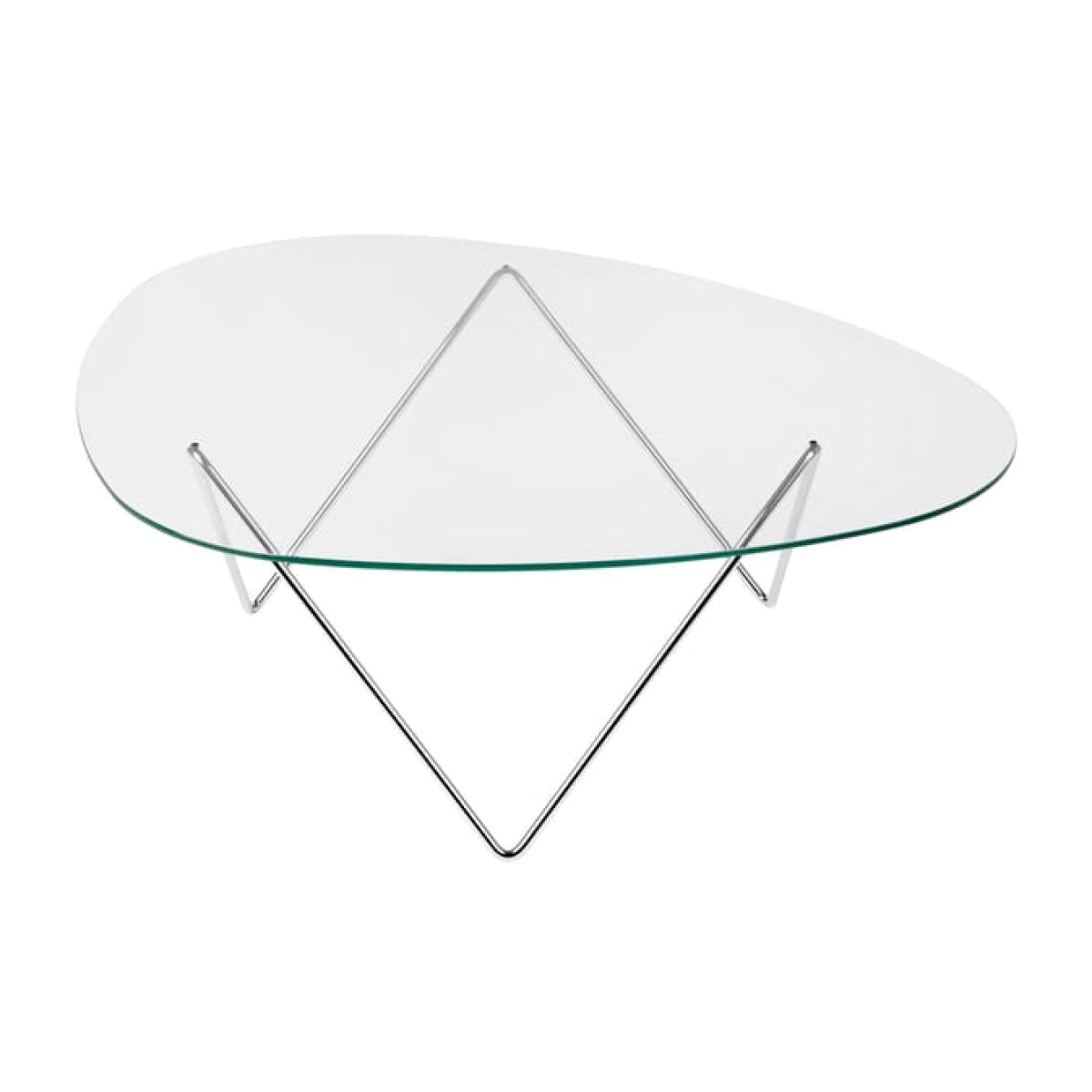 Pedrera Coffee table glass / 106 x 86 x H 38 cm - Reissued 1955 - Gubi – image 1
