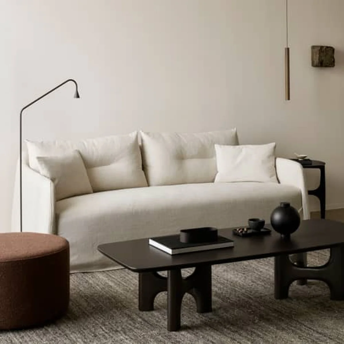 Flow Coffee table wood brown / 150 x 60 cm - Ethnicraft – image 5