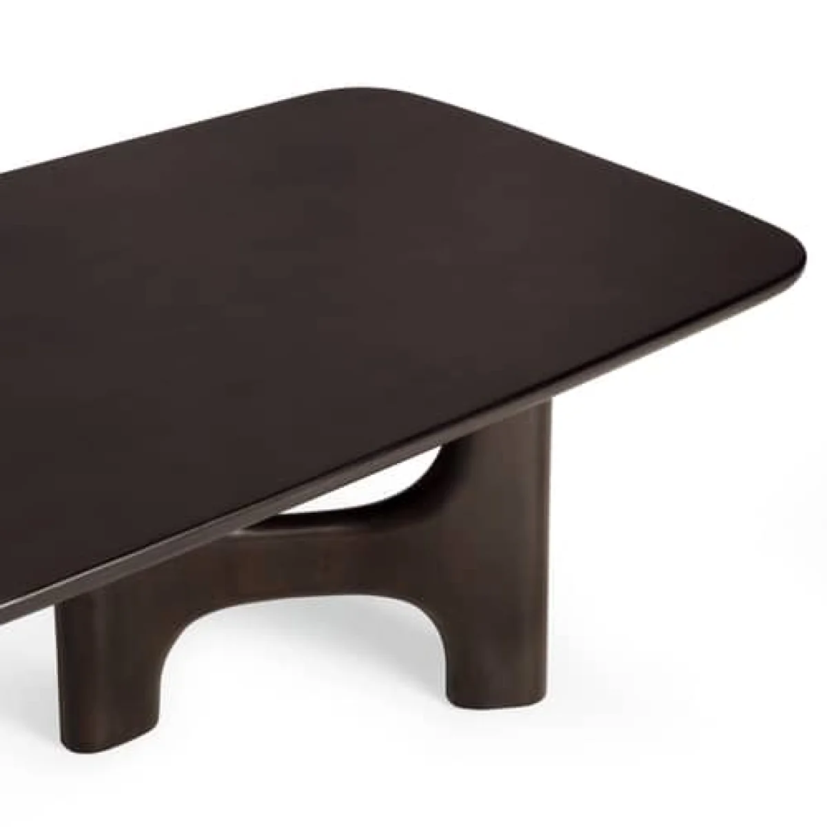 Flow Coffee table wood brown / 150 x 60 cm - Ethnicraft – image 6