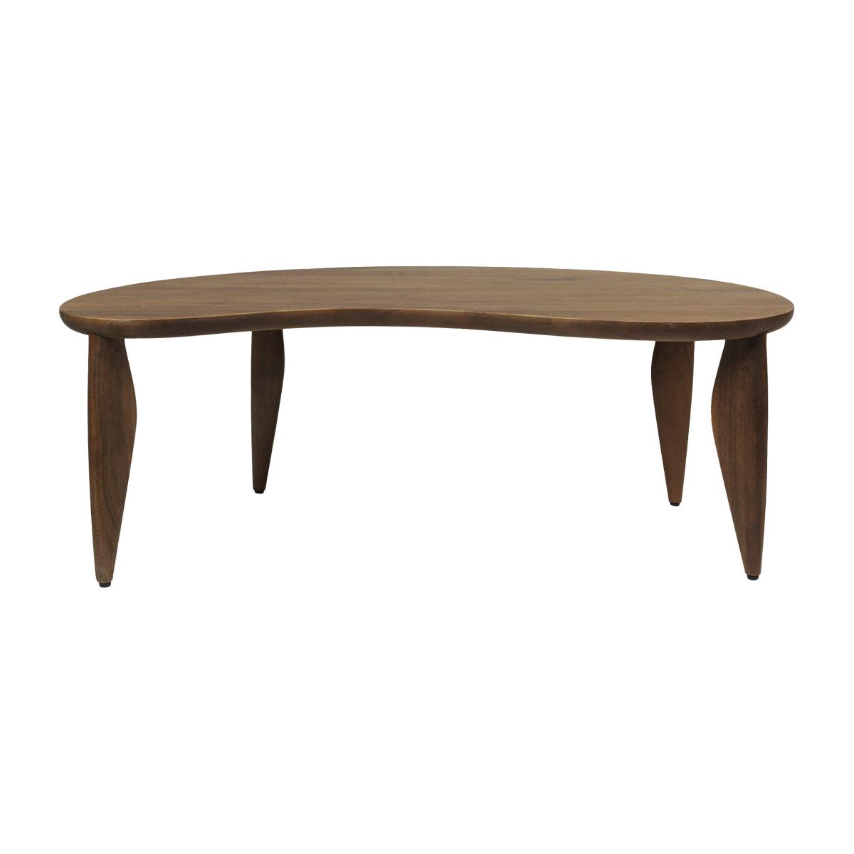 Feve Coffee table wood brown / 117 x 60 x H 41.5 cm - Walnut - Ferm Living – image 1