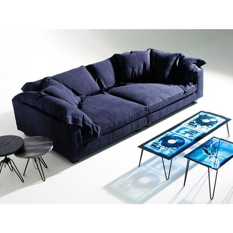 Xradio 2 Disk Coffee table by Diesel with Moroso Blue/Black – image 8
