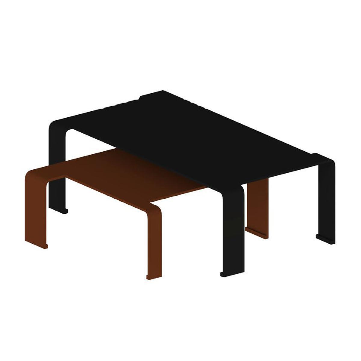 Spin Small Coffee table - / 90 x 90 x H 29 cm by Zeus Brown – image 2