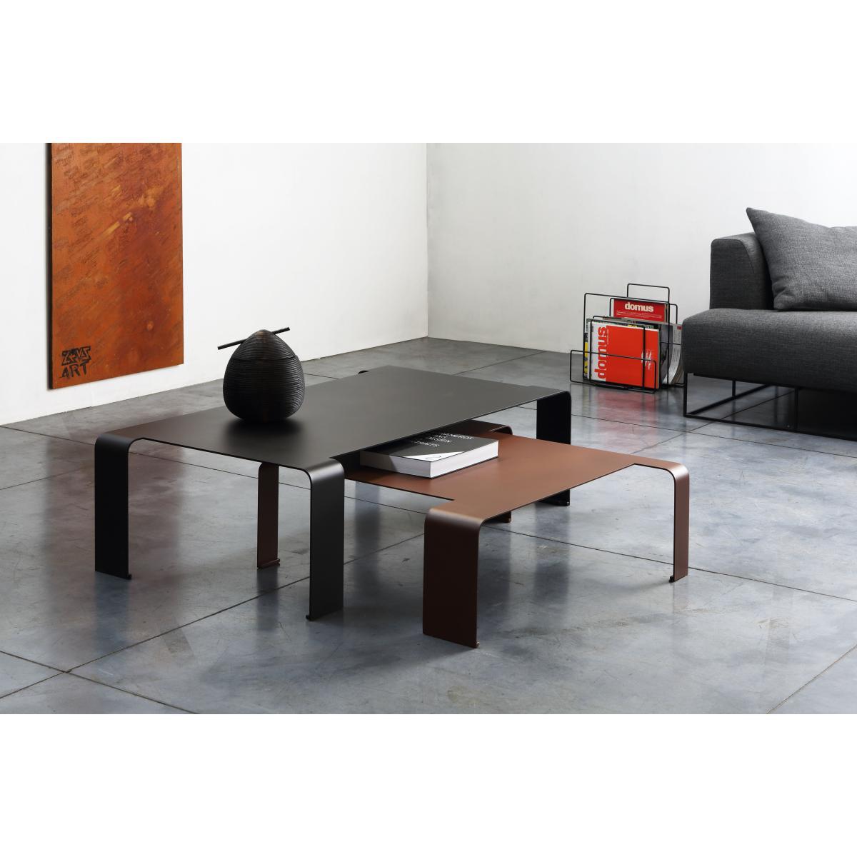 Spin Small Coffee table - / 90 x 90 x H 29 cm by Zeus Brown – image 4