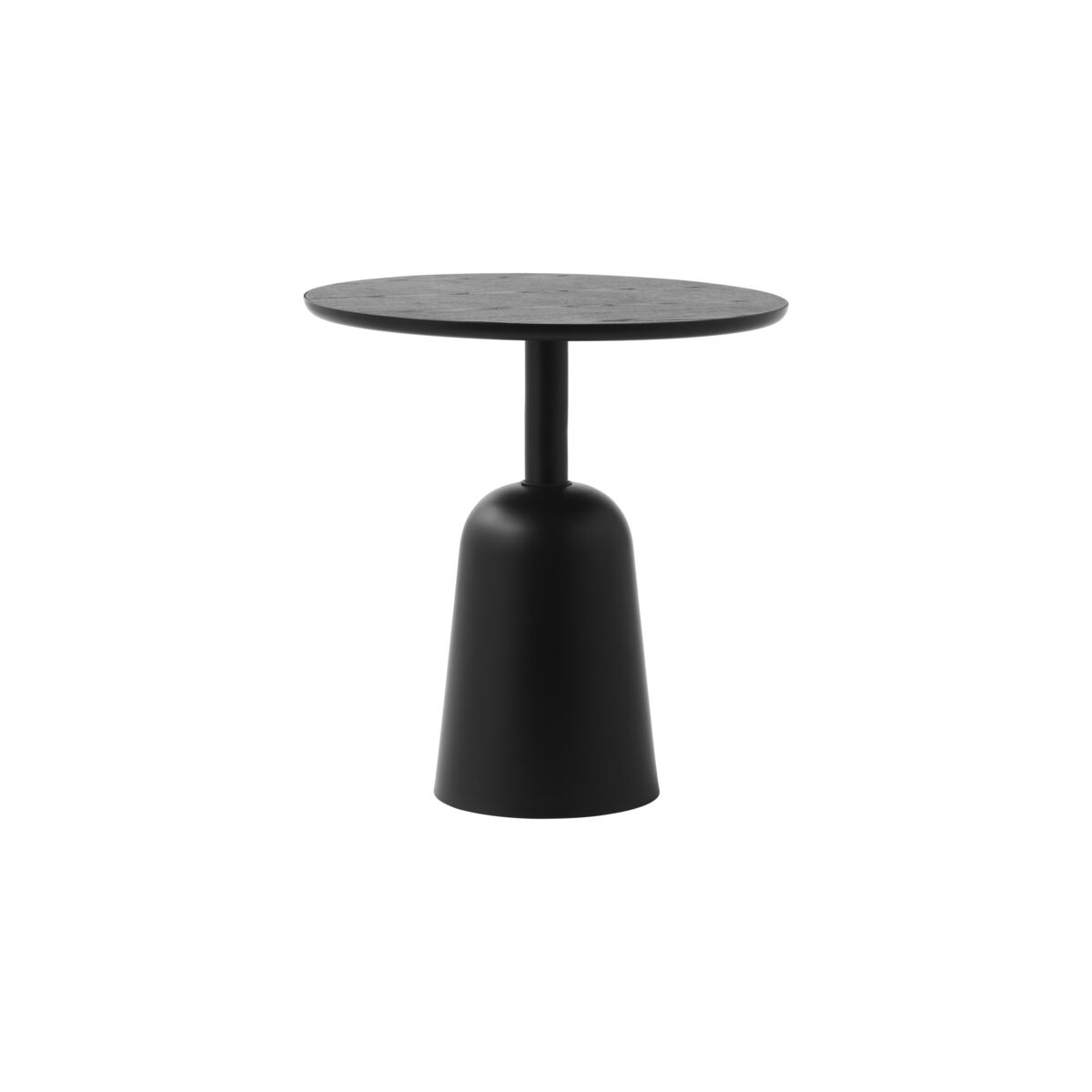 Turn Coffee table - / Height adjustable from 41 to 64 cm / Ø 55 cm by Normann Copenhagen Black – image 1