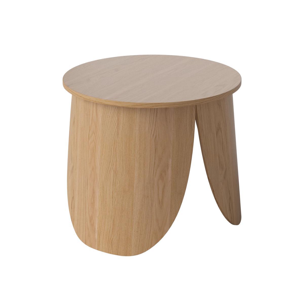 Peyote Small Coffee table - / Ø 56 x H 45 cm by Bolia Natural wood – image 2