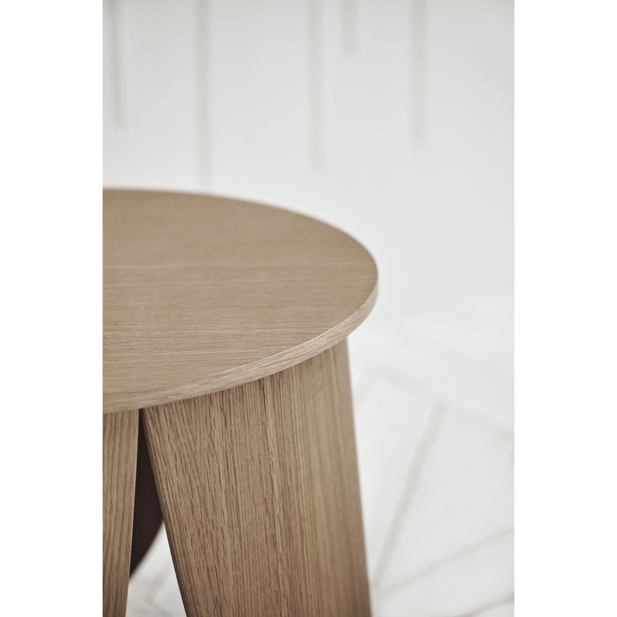 Peyote Small Coffee table - / Ø 56 x H 45 cm by Bolia Natural wood – image 6