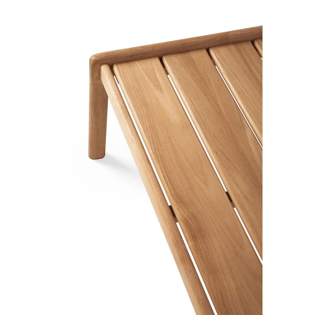Jack Outdoor Coffee table - / 120 x 65 cm - Teak by Ethnicraft Natural wood – image 6