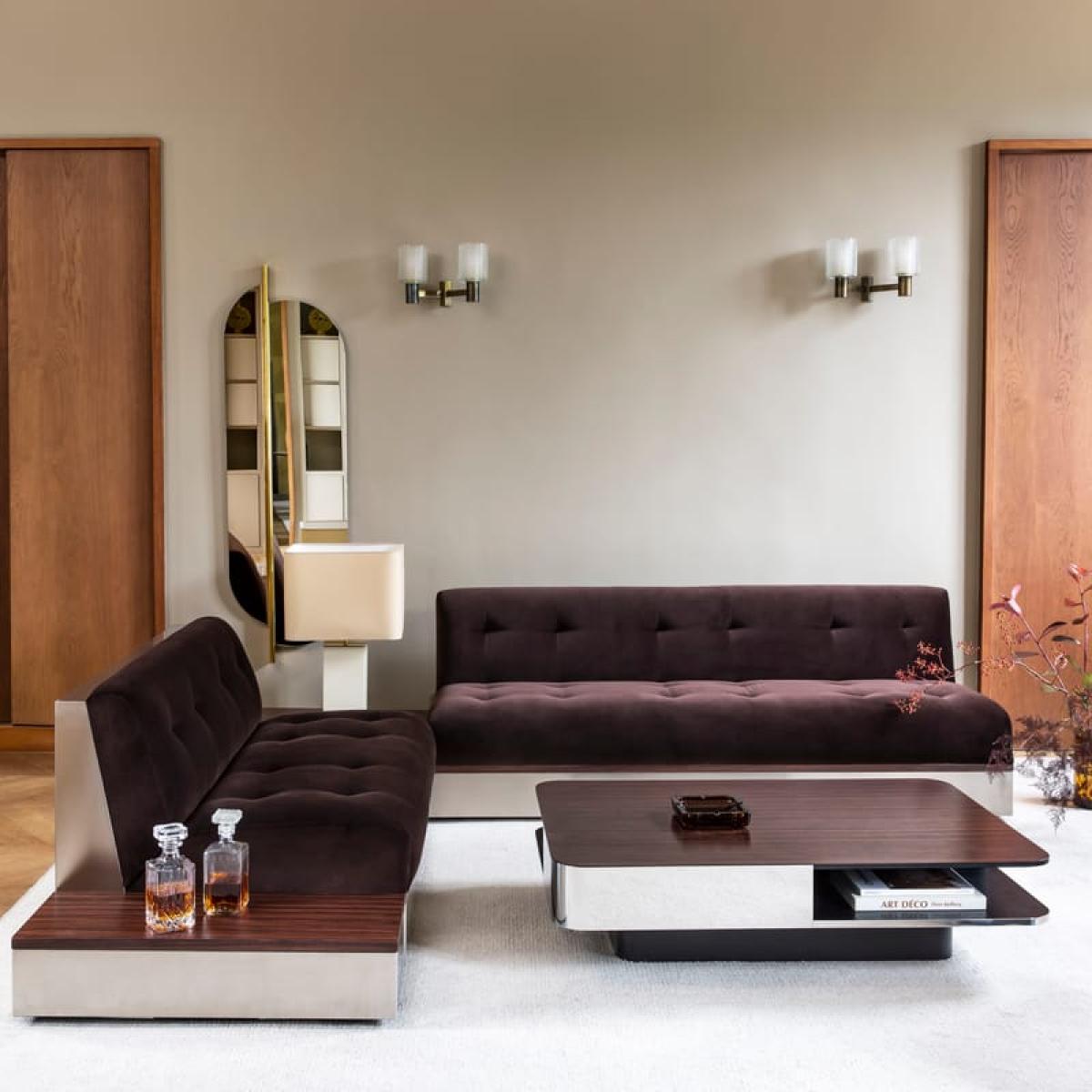 Lounge Coffee table wood brown / Rosewood - 120 x 80 cm - RED Edition – image 4