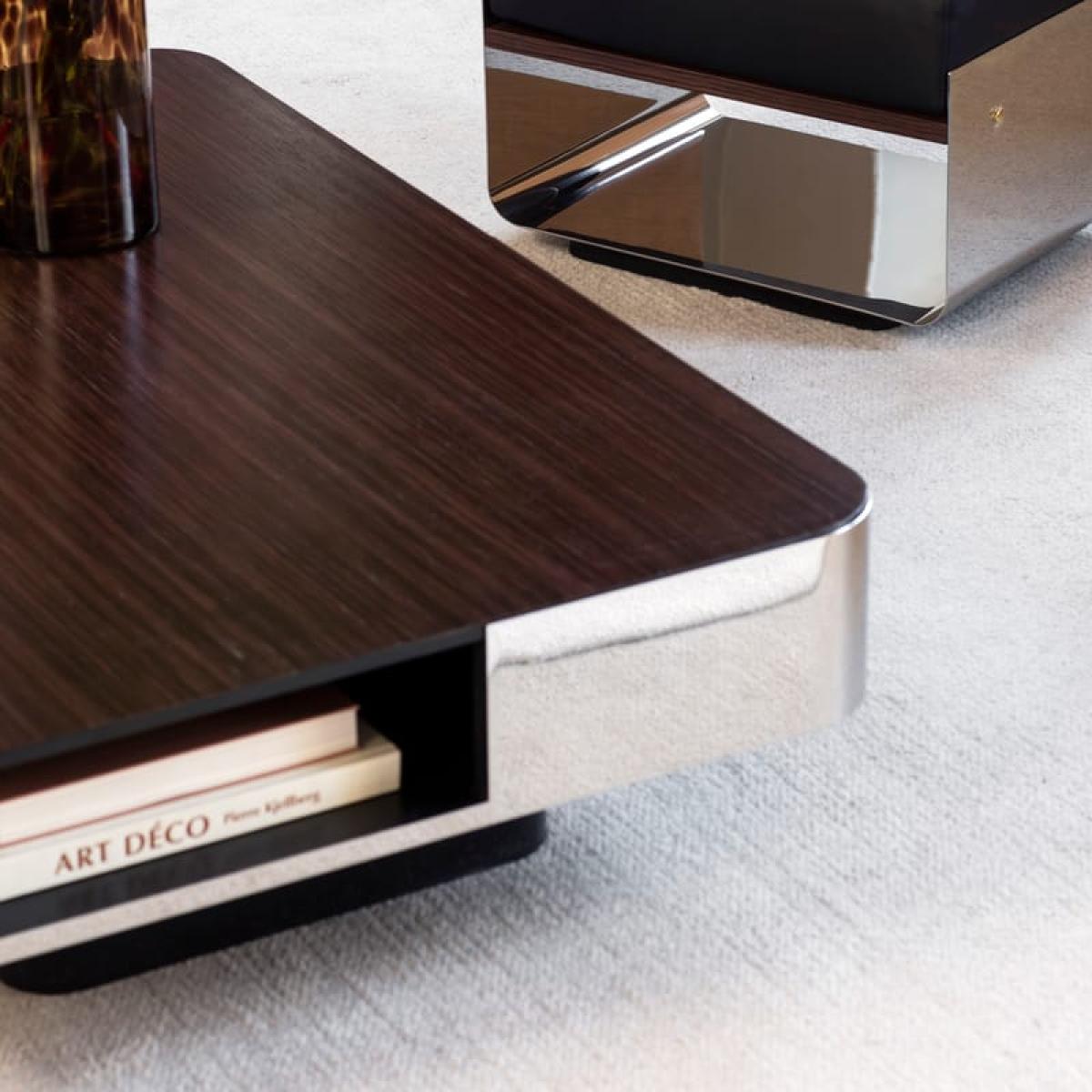 Lounge Coffee table wood brown / Rosewood - 120 x 80 cm - RED Edition – image 5