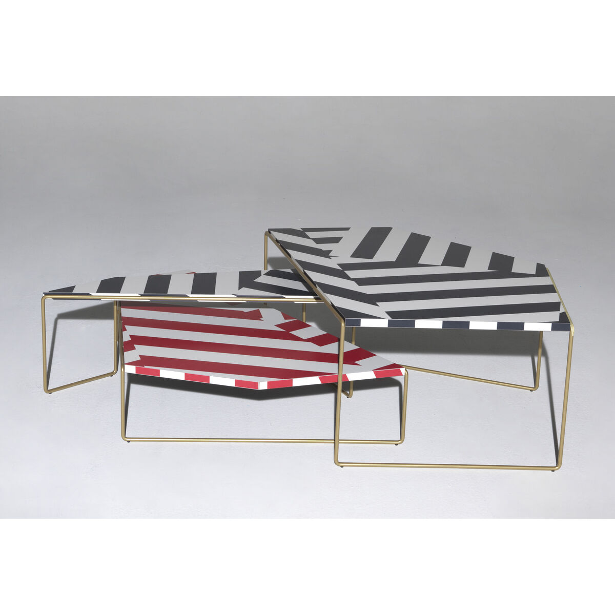 Zagazig Coffee table - / 119 x 36 cm x H 38 cm by Driade Black – image 2