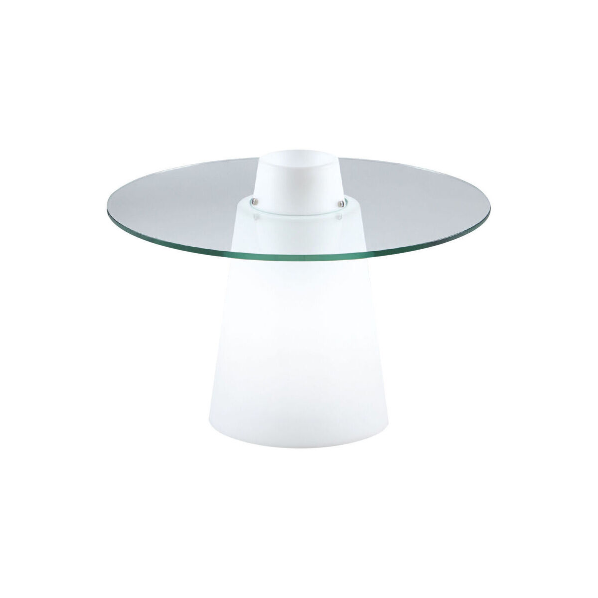 Peak luminous coffee table by Slide White/Transparent – image 1
