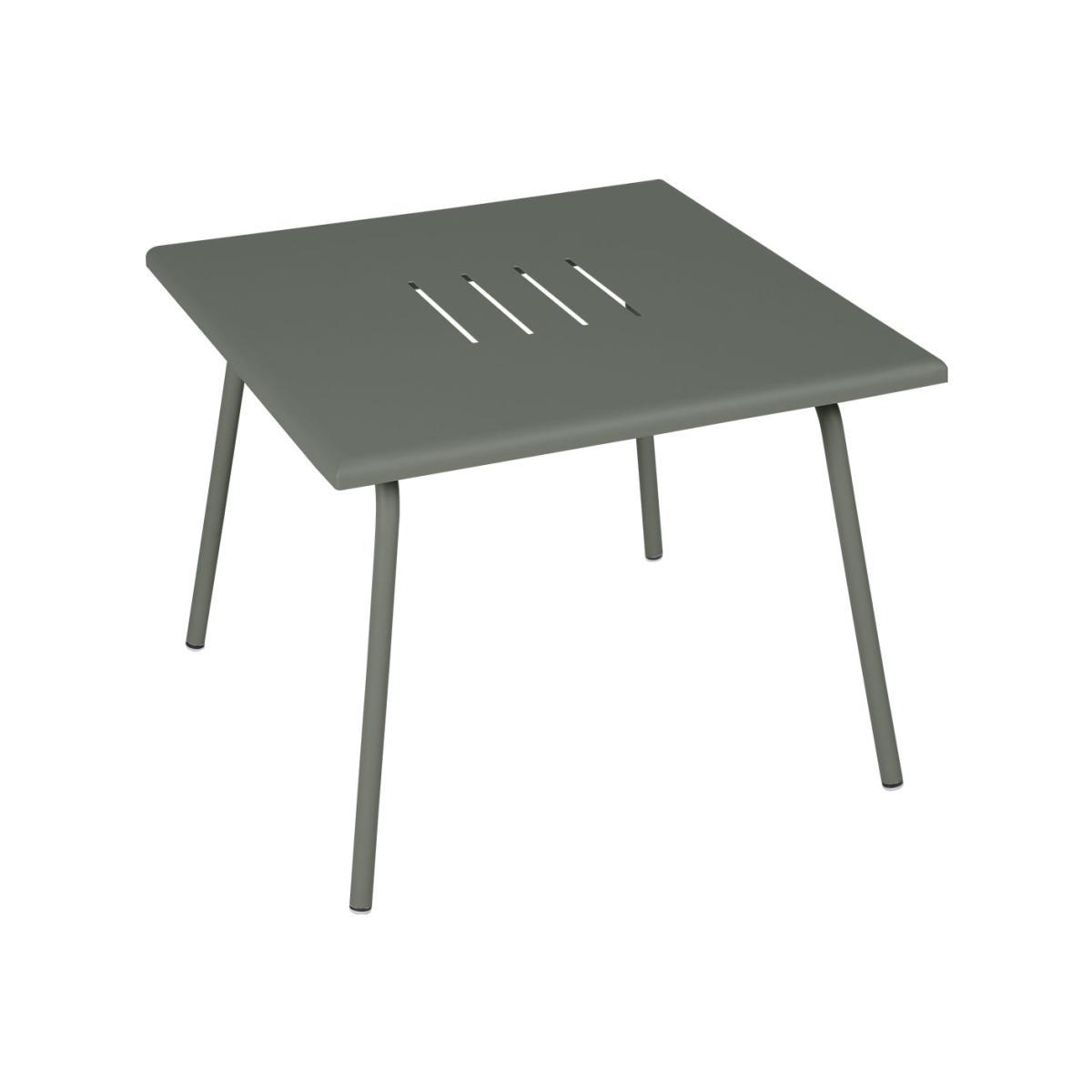 Monceau Coffee table - / 57 x 57 cm - Steel by Fermob Green