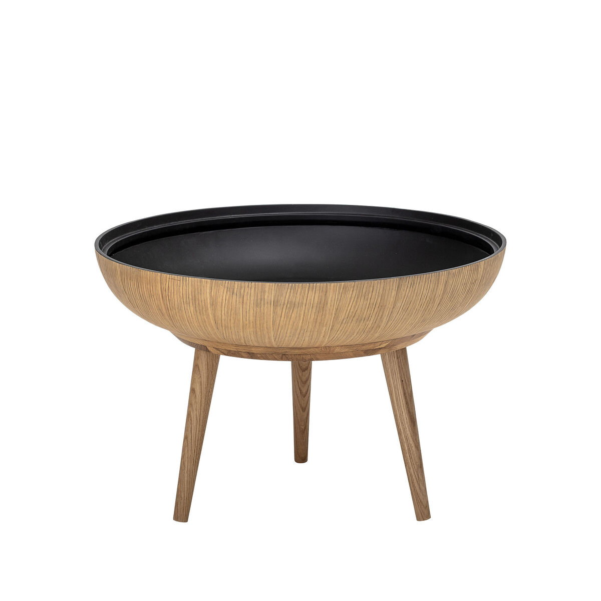 Ronda Coffee table - / Detachable top - Ø 60 cm by Bloomingville Natural wood – image 5