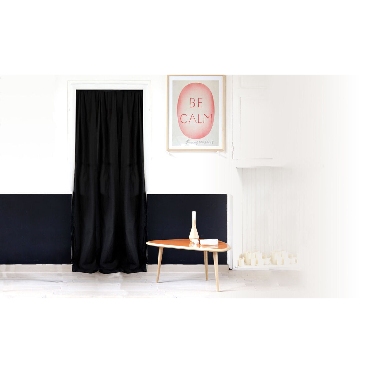 Small Coffee table - / Marble - 85 x 53 cm by RED Edition White/Natural wood – image 6